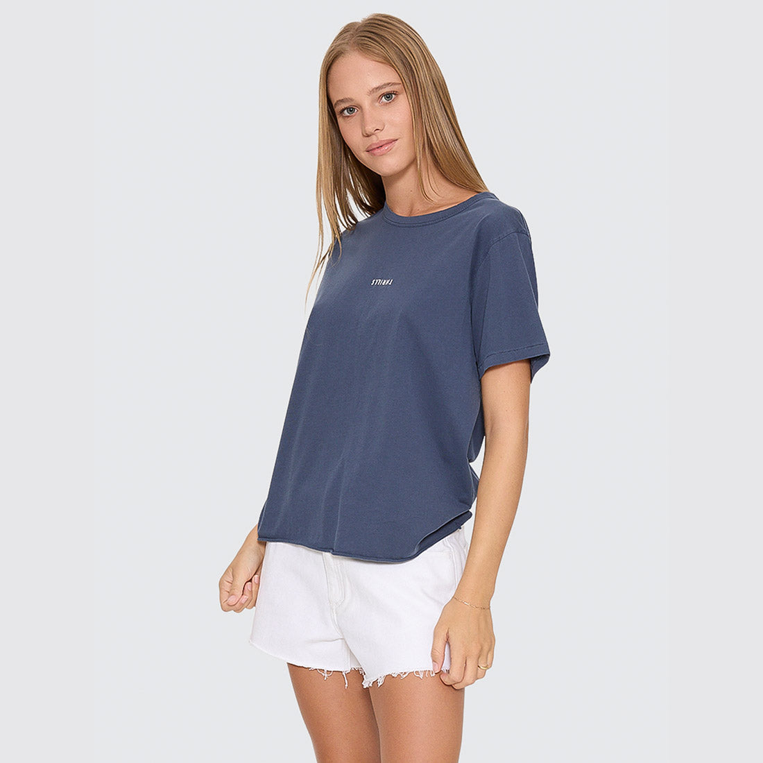 THRILLS Women's Minimal Thrills Relaxed Tee - Heritage Navy
