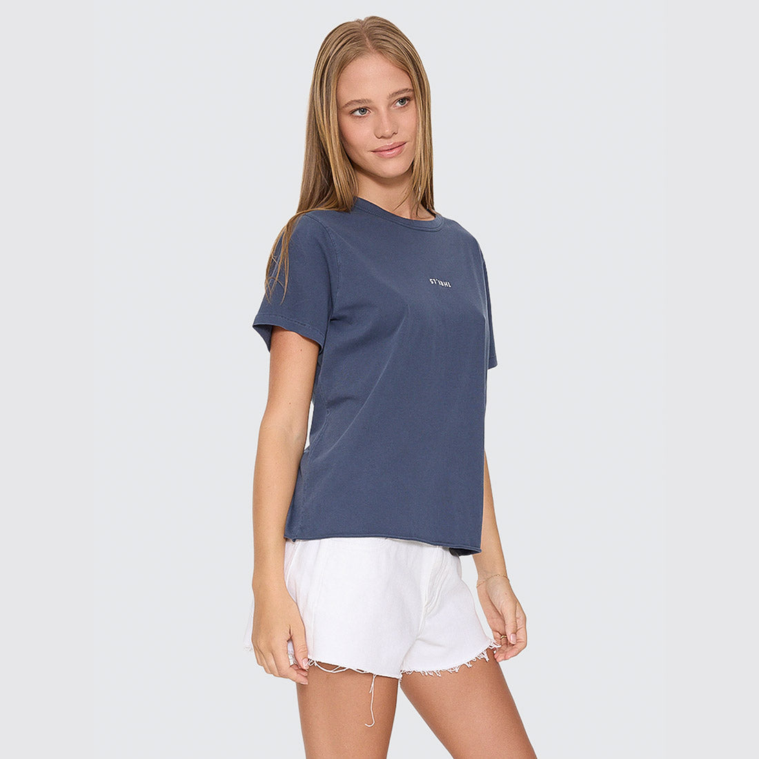 THRILLS Women's Minimal Thrills Relaxed Tee - Heritage Navy