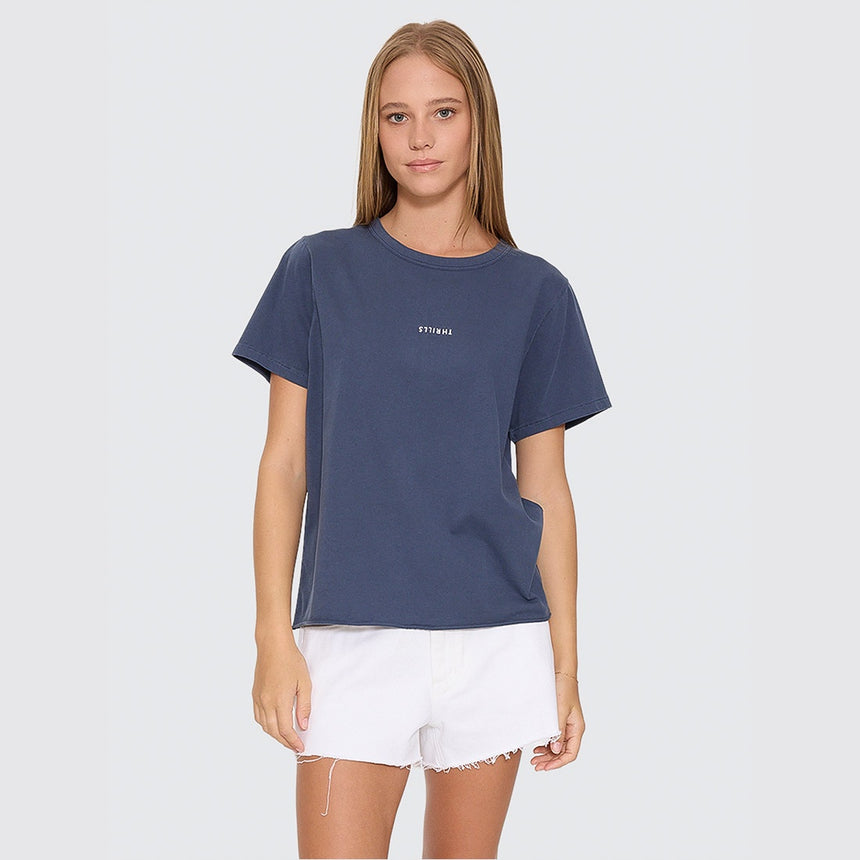 THRILLS Women's Minimal Thrills Relaxed Tee - Heritage Navy