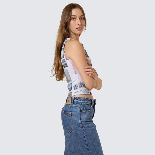 THRILLS Women's Natural Progression Tank - Cloud