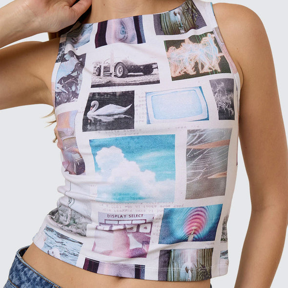 THRILLS Women's Natural Progression Tank - Cloud