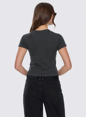 THRILLS Women's Neon Metal Boy Tee - Merch Black