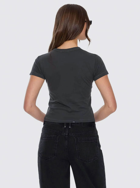 THRILLS Women's Neon Metal Boy Tee - Merch Black
