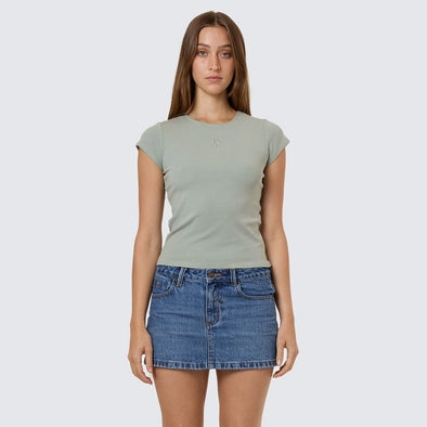 THRILLS Women's Priority Club Tee - Dirty Sage