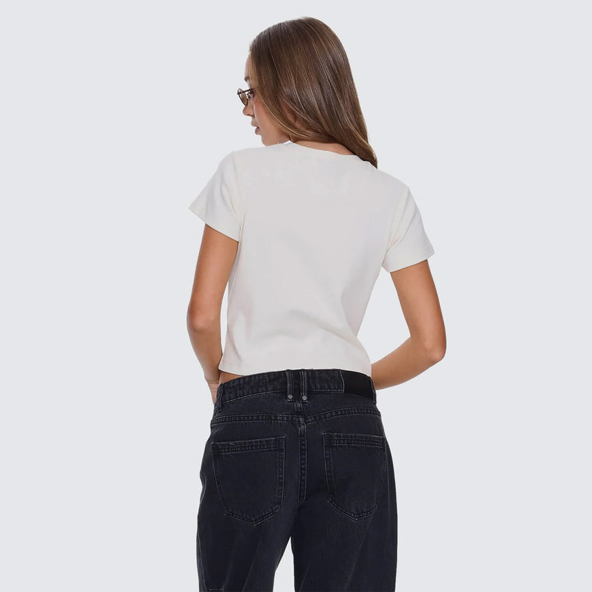 THRILLS Women's Ride Or Die Mini Tee - Heritage White