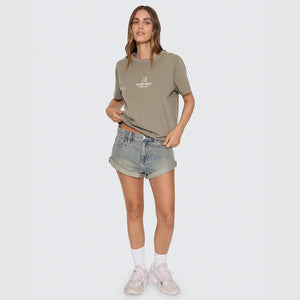 THRILLS Women's Risen Relaxed Tee - Olive