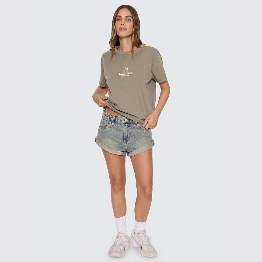 THRILLS Women's Risen Relaxed Tee - Olive