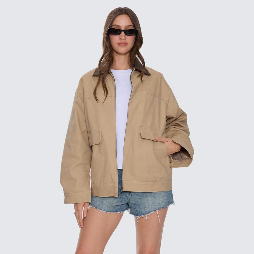 THRILLS Women's Robbie Chore Jacket - Camel
