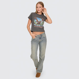 THRILLS Women's Seen & Heard Mini Tee - Merch Black