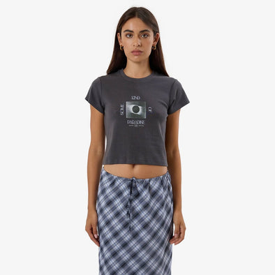 THRILLS Women's Solar Flare Mini Tee - Merch Black