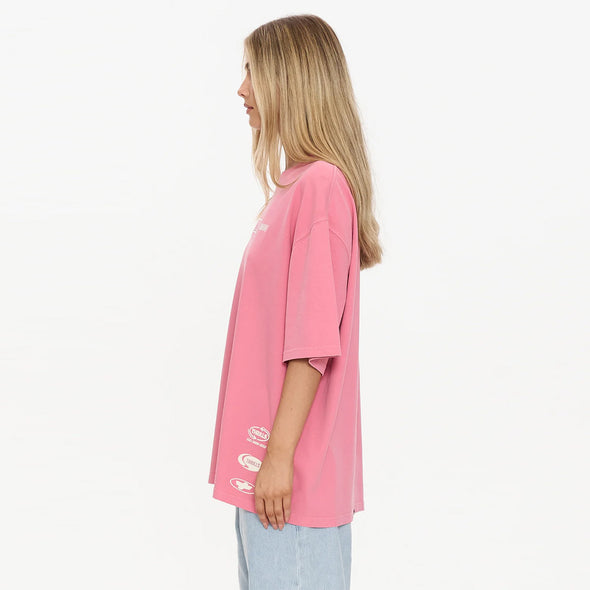 THRILLS Women's Speed Kills Oversized Tee - Gum