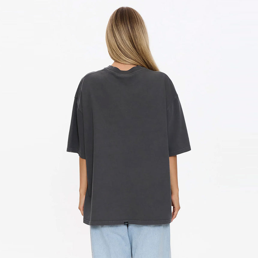 THRILLS Women's Speed Kills Oversized Tee - Merch Black