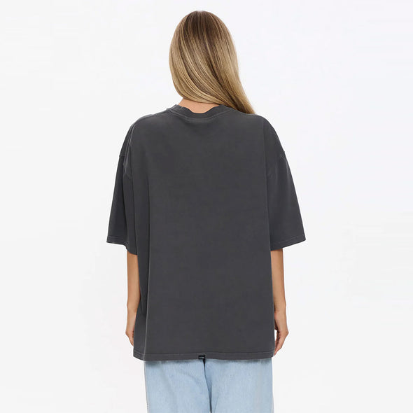 THRILLS Women's Speed Kills Oversized Tee - Merch Black