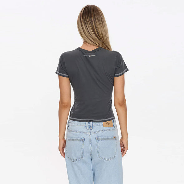 THRILLS Women's Take It Easy Boy Tee - Merch Black