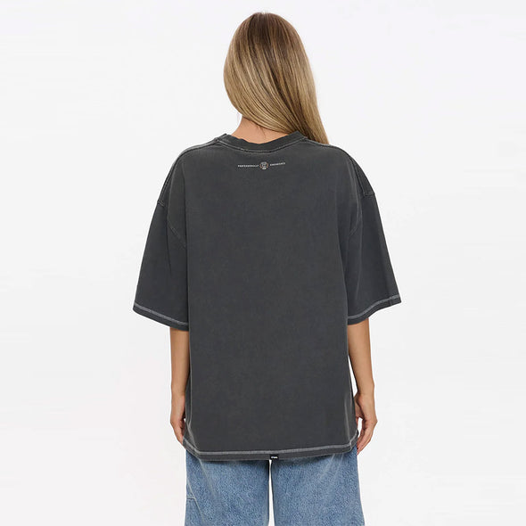 THRILLS Women's Take It Easy Oversized Tee - Merch Black