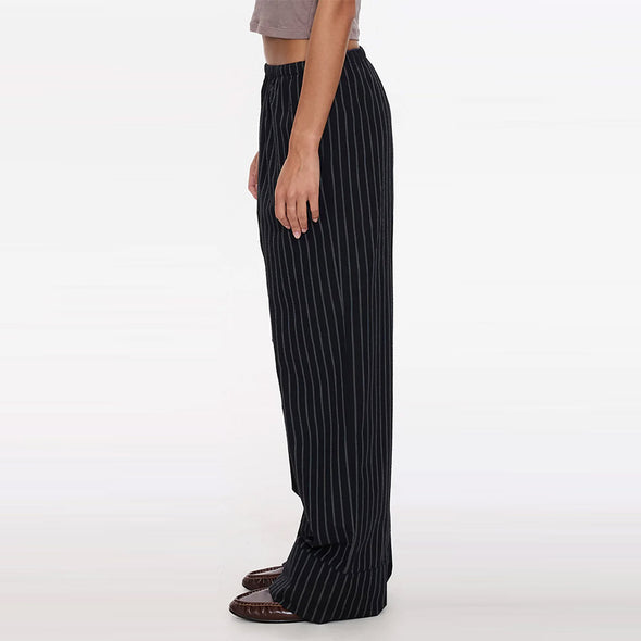 THRILLS Women's Unwind Stripe Pant - Black