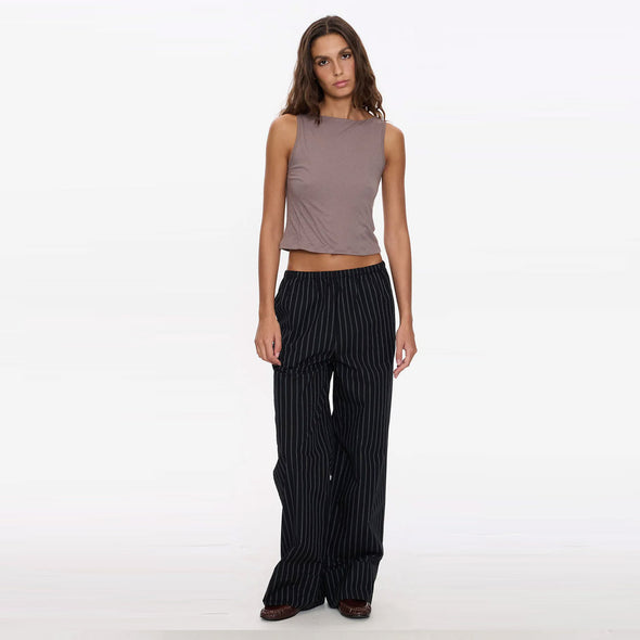 THRILLS Women's Unwind Stripe Pant - Black