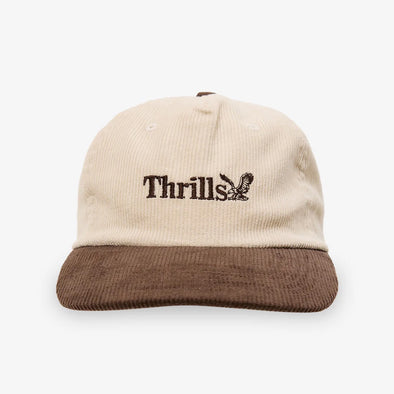 THRILLS Workwear 5 Panel Cap - Heritage White/Java