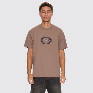 THRILLS Wreath Of Desire Embroidered Merch Tee - Falcon