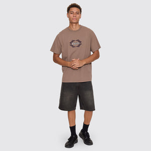 THRILLS Wreath Of Desire Embroidered Merch Tee - Falcon