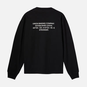 UNION 20 Year Long Sleeve Tee - Black