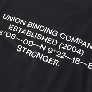 UNION 20 Year Long Sleeve Tee - Black