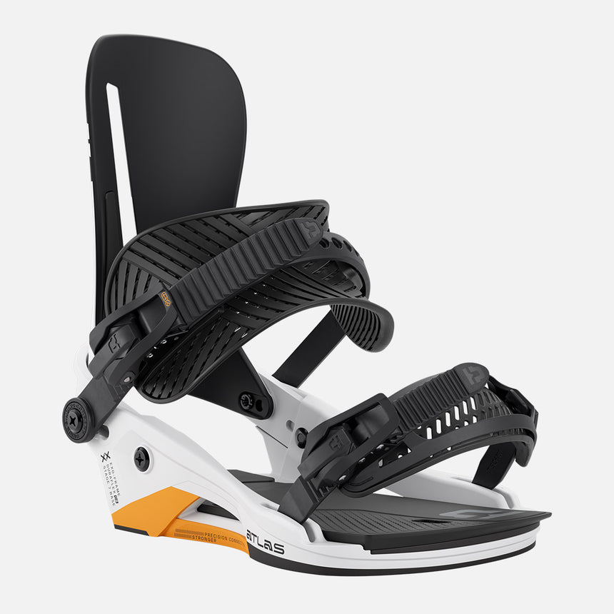 UNION Atlas Bindings 2026 - White/Orange