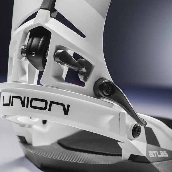 UNION Atlas Step On Bindings 2026 - White *PRE-ORDER