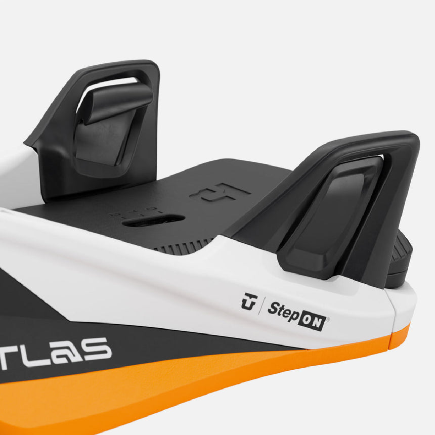 UNION Atlas Step On Bindings 2026 - White/Orange