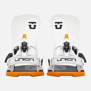 UNION Atlas Step On Bindings 2026 - White/Orange