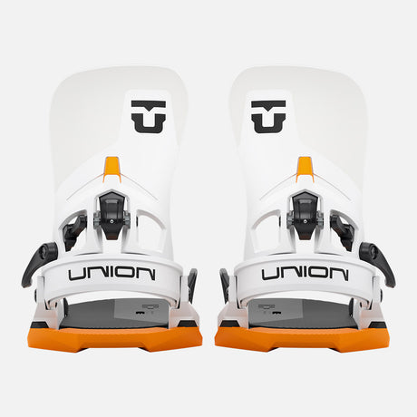 UNION Atlas Step On Bindings 2026 - White/Orange
