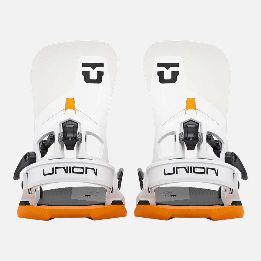UNION Atlas Step On Bindings 2026 - White/Orange