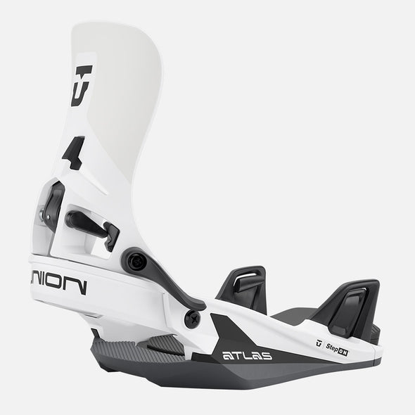 UNION Atlas Step On Bindings 2026 - White *PRE-ORDER