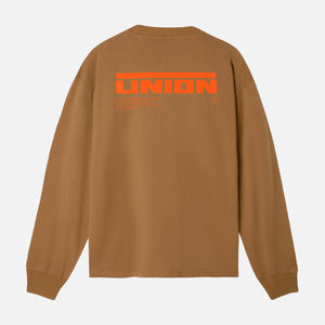 UNION DDC Long Sleeve T-Shirt - Khaki