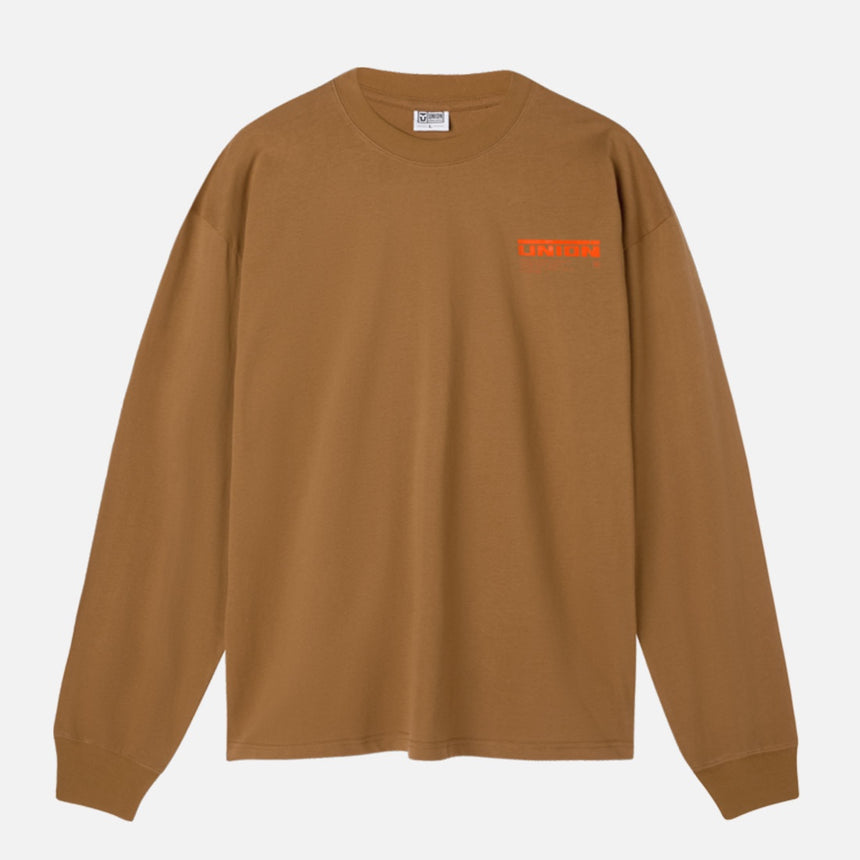 UNION DDC Long Sleeve T-Shirt - Khaki