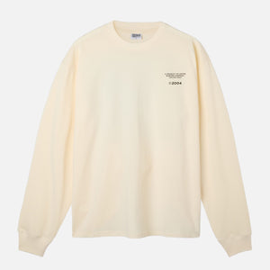 UNION Throwback Long Sleeve Tee - Bone