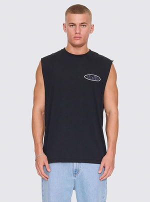 Val For The Win Merch Muscle Tee - Faded Black