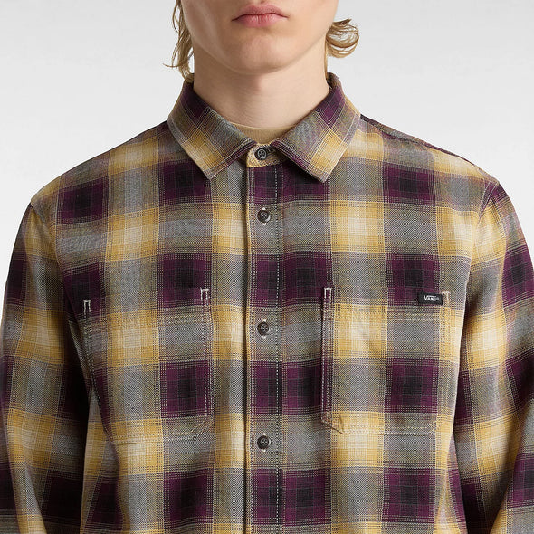 VANS Bailey Shirt - Blackberry Wine/Antelope