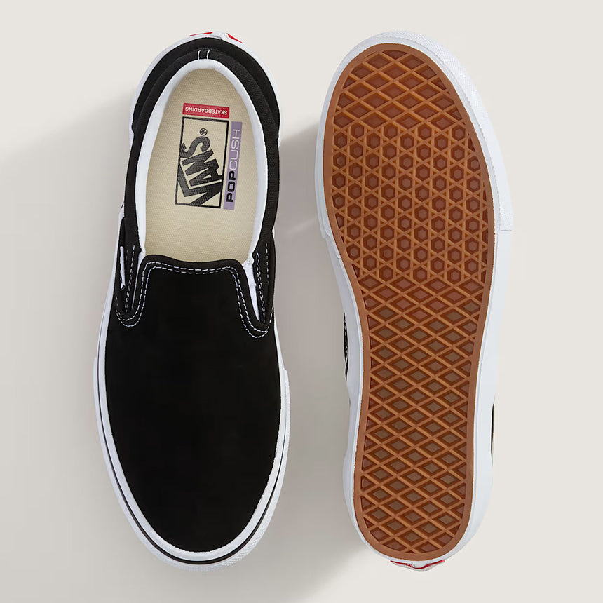 VANS Skate Slip-On - Black/White