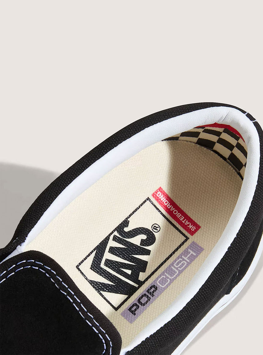 VANS Skate Slip-On - Black/White