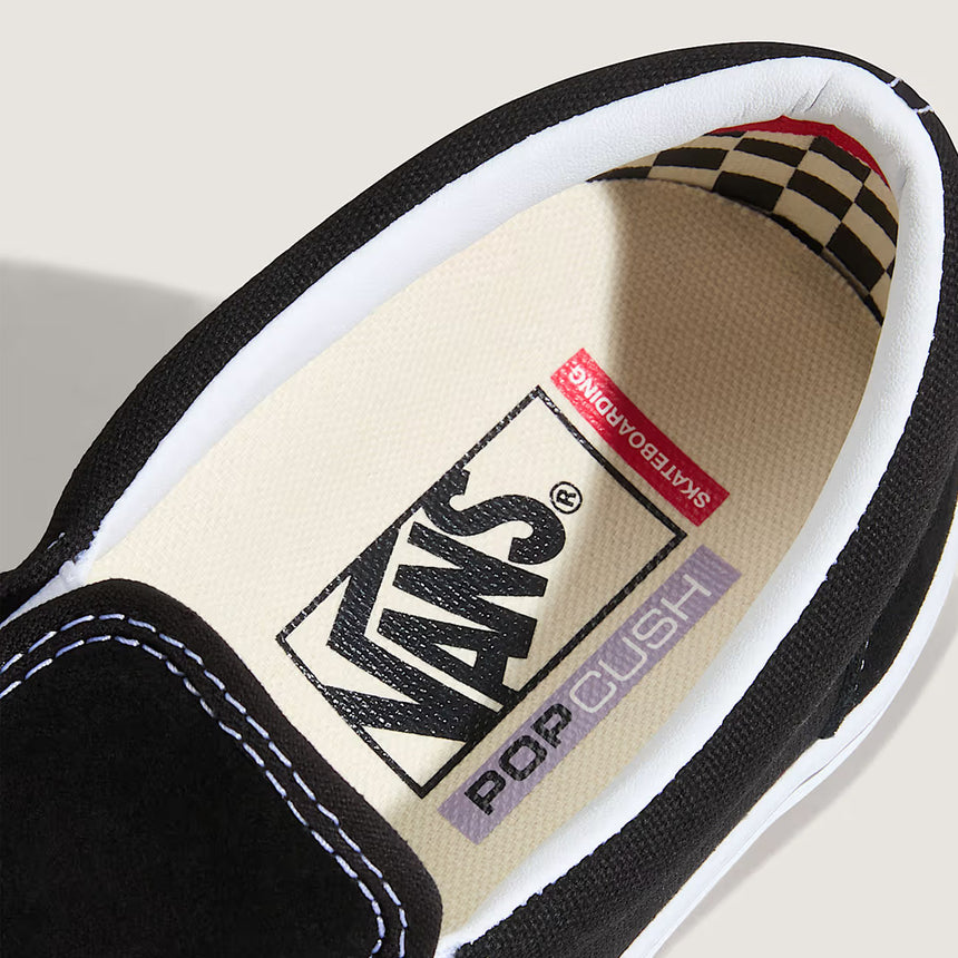 VANS Skate Slip-On - Black/White