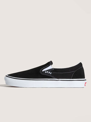VANS Skate Slip-On - Black/White