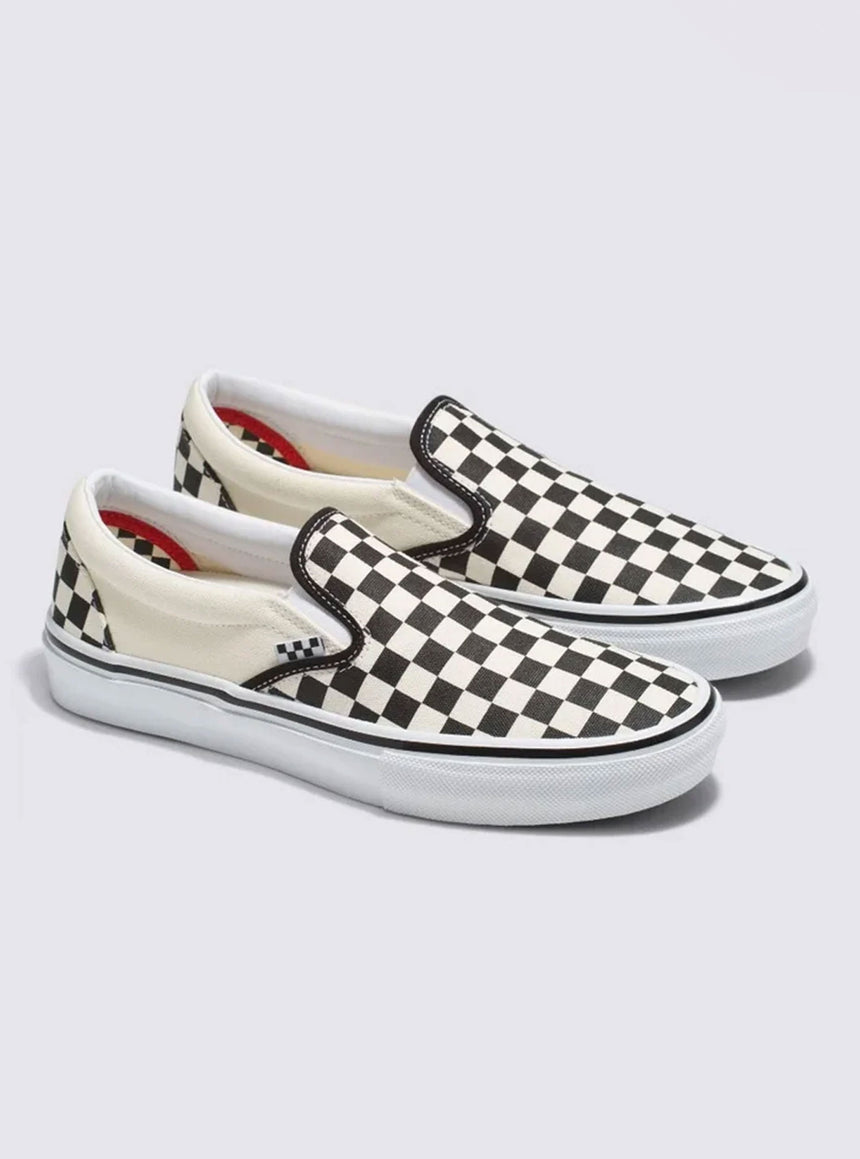 VANS Skate Slip-On (Checkerboard) - Black/Off White
