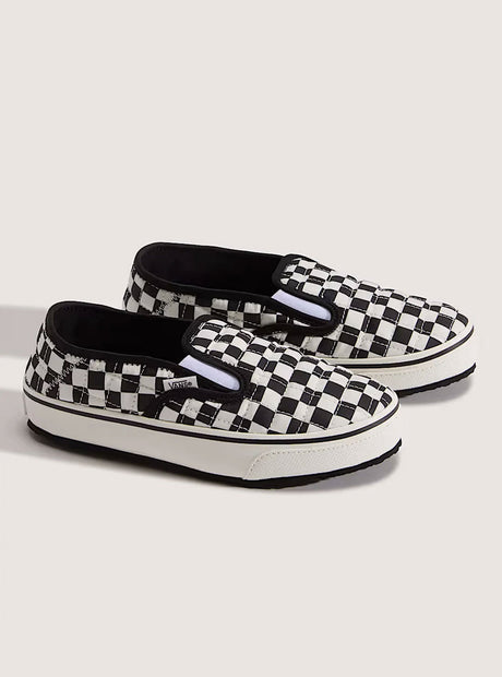 VANS Slip-er 2 (Checkerboard) - Black/Classic White