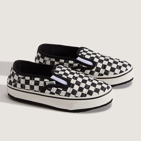 VANS Slip-er 2 (Checkerboard) - Black/Classic White