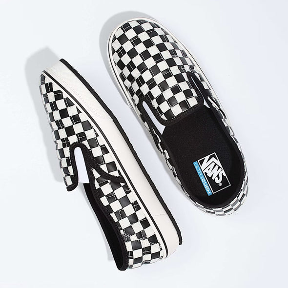 VANS Slip-er 2 (Checkerboard) - Black/Classic White