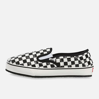 VANS Slip-er 2 (Checkerboard) - Black/Classic White