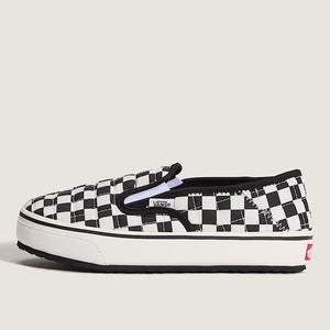 VANS Slip-er 2 (Checkerboard) - Black/Classic White