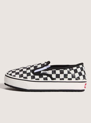 VANS Slip-er 2 (Checkerboard) - Black/Classic White