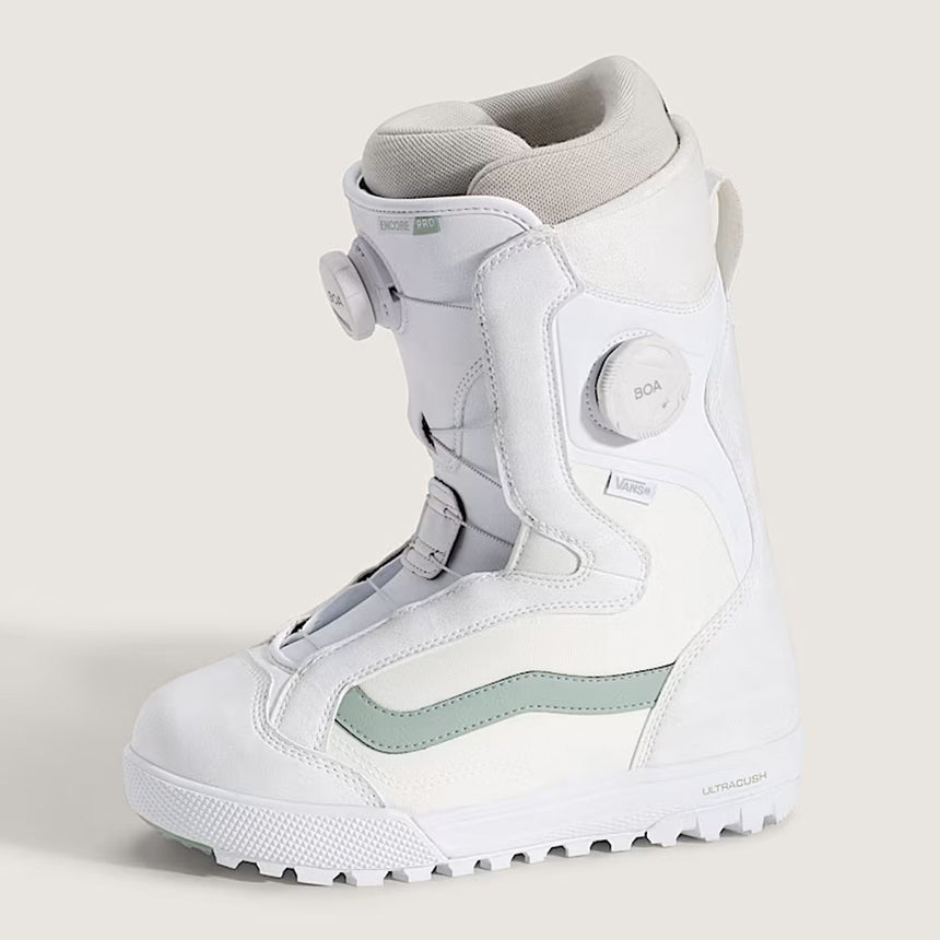 VANS Women's Encore Pro Boots 2026 - White/Gray Olive
